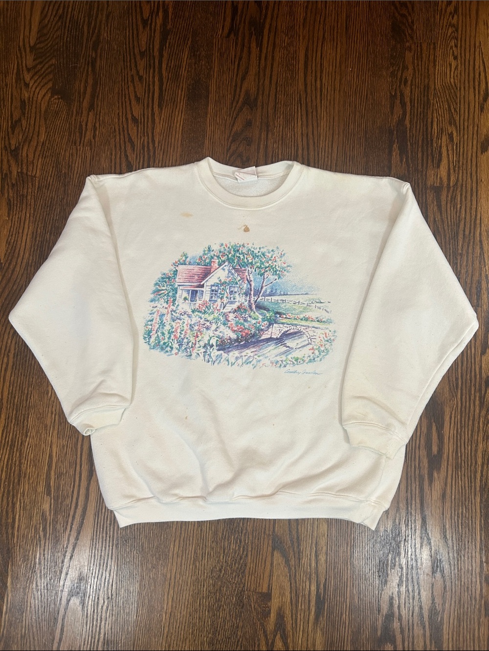 Vintage 90s Cottagecore Sweatshirt